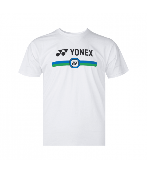 Yonex logo majica bela
